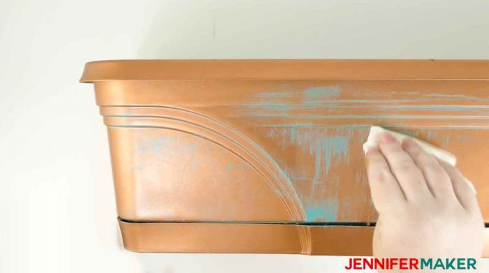 DIY - HOW TO CREATE A COPPER PATINA PAINT EFFECT - STEP BY STEP