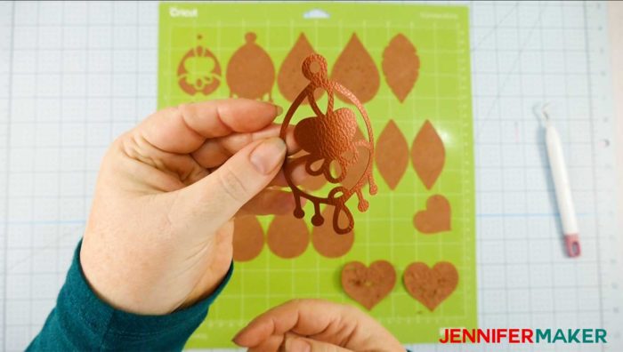 JenniferMaker.com - Learn how to cut beautiful earrings using Cricut wood  veneer sheets. In this tutorial, I will show you how to create drop-dead  gorgeous cherry, maple and walnut leaf earrings that