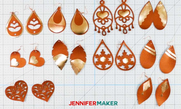 Download Faux Leather Earrings With Cricut Jennifer Maker