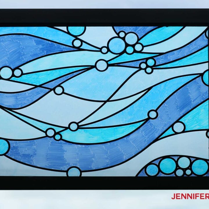 Faux Stained Glass by JenniferMaker