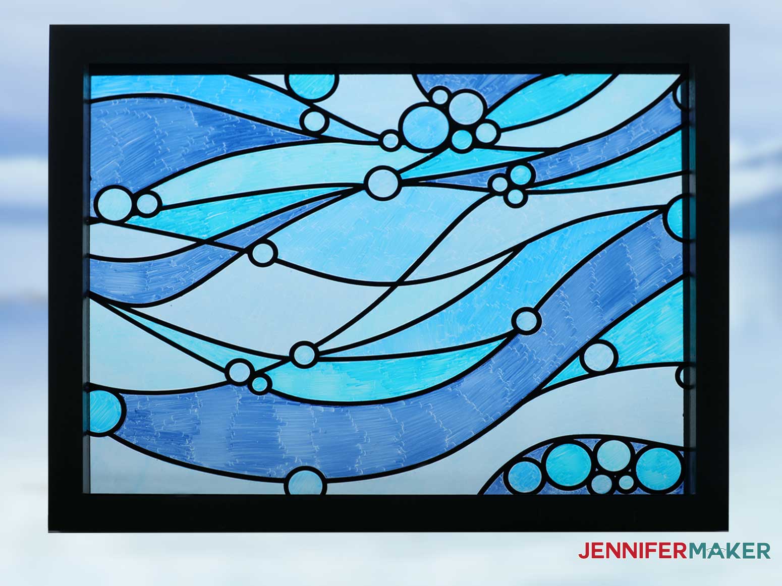 simple stained glass art