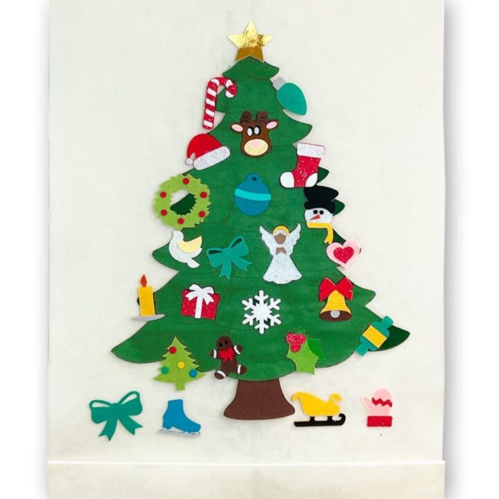 Felt Christmas Tree Advent Calendar