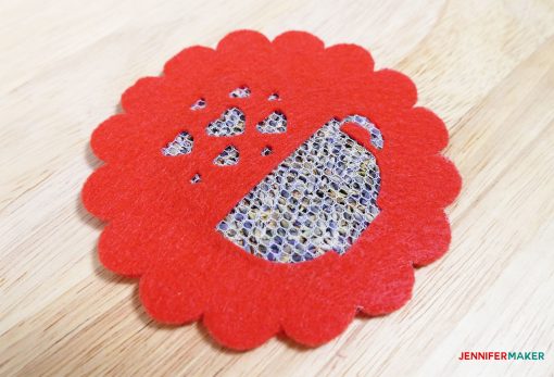 Easy Felt Sachet Coasters