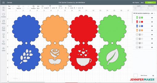 Upload the SVG file to Cricut Design Space