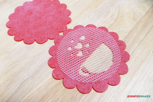 Easy Felt Sachet Coasters