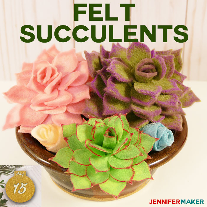 felt succulents tutorial f