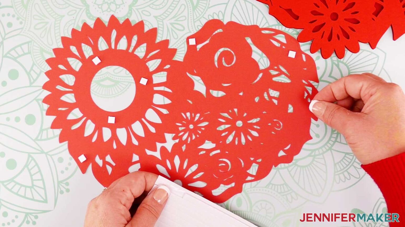 Floral Heart SVG With Flowers – Intricate Cuts Made Easy! - Jennifer Maker