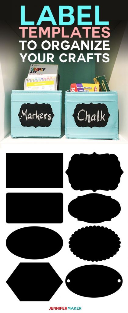 Craft Room Storage Labels SVG Craft Room Organization Art Supply