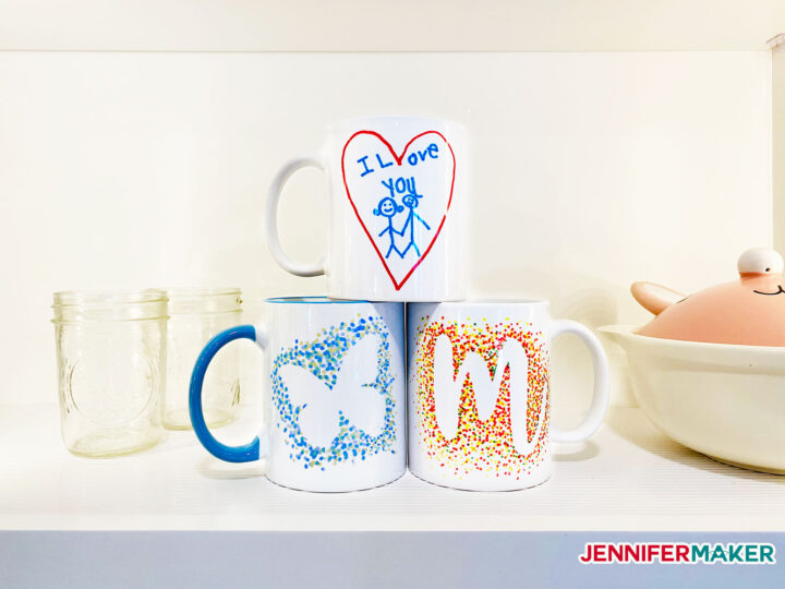 How To Personalize Mugs With Cricut - Must Have Mom