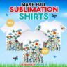 How To Make Full Sublimation Shirts With All Over Designs