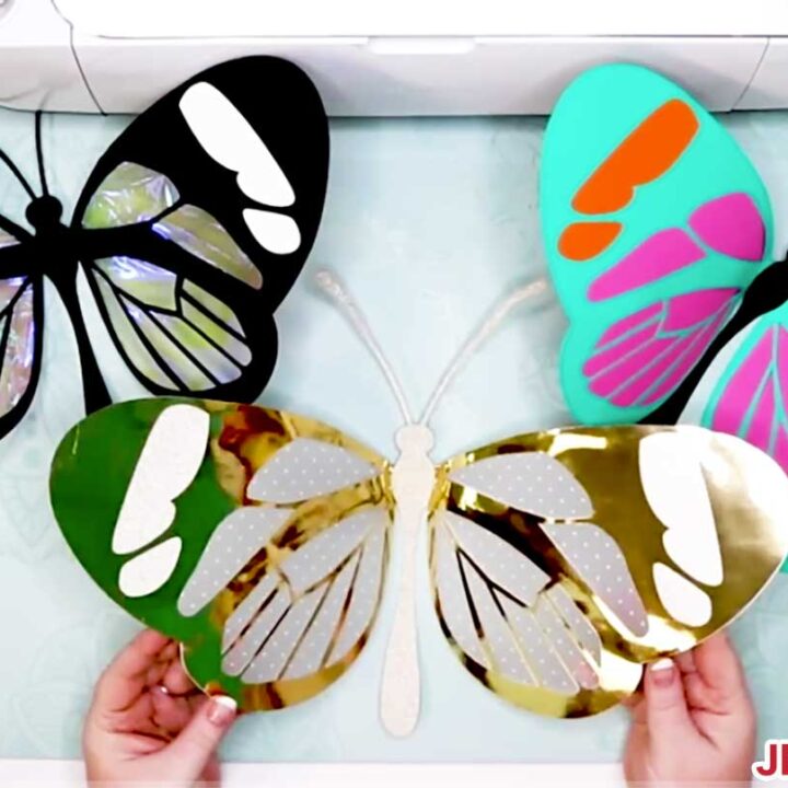 Download Giant Paper Butterfly The Glasswing Jennifer Maker