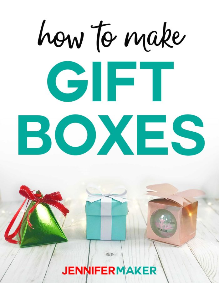 Download Gift Box Templates Perfect For Handmade Small Gifts And Ornaments Jennifer Maker