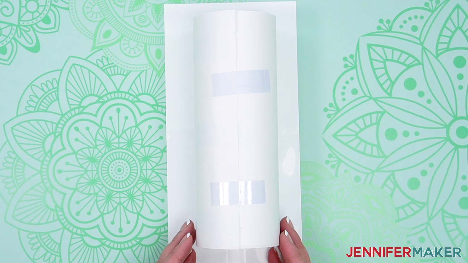 Make sure the shrink wrap tube fits your tumbler
