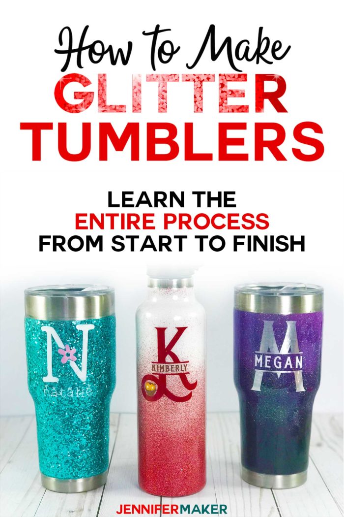 DIY Snow Globe Tumblers (2 WAYS!) // Tutorial & Video