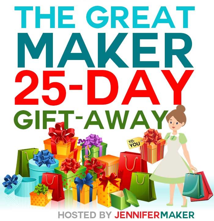 The Great Maker 25-Day Gift-Away by JenniferMaker