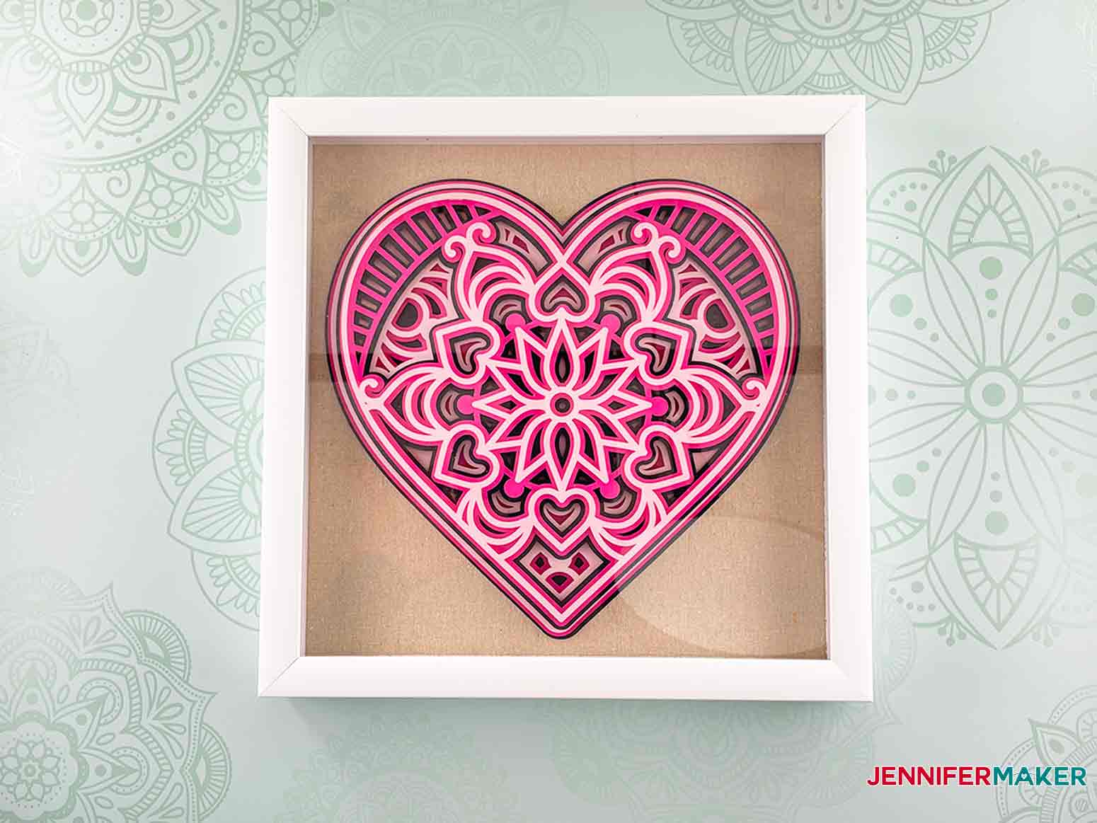 Download 3d Paper Heart Mandala How To Create Beautiful 3d Paper Art