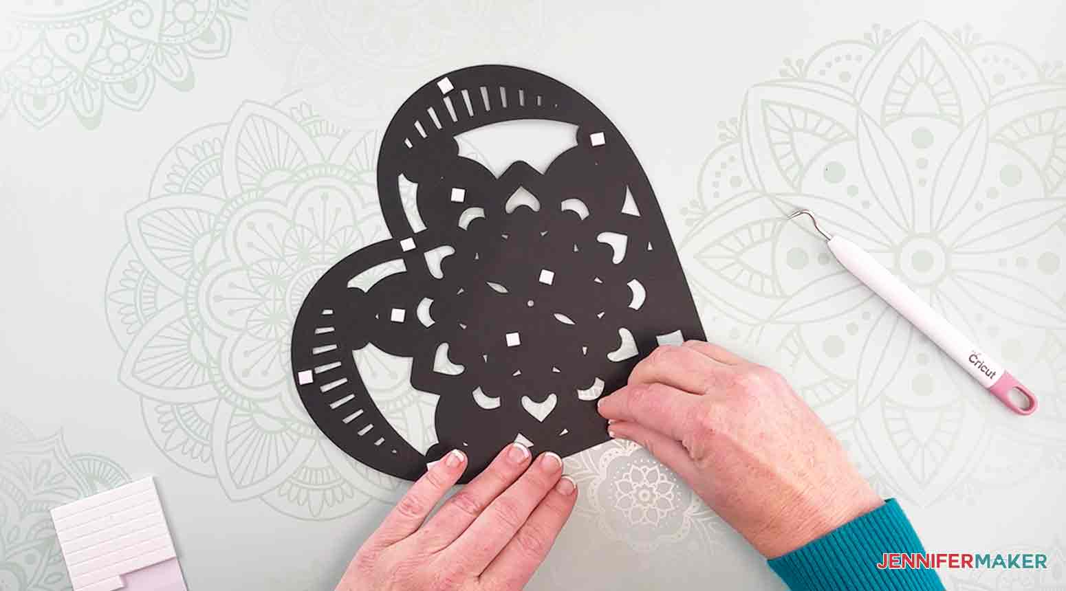 Download 3d Paper Heart Mandala How To Create Beautiful 3d Paper Art