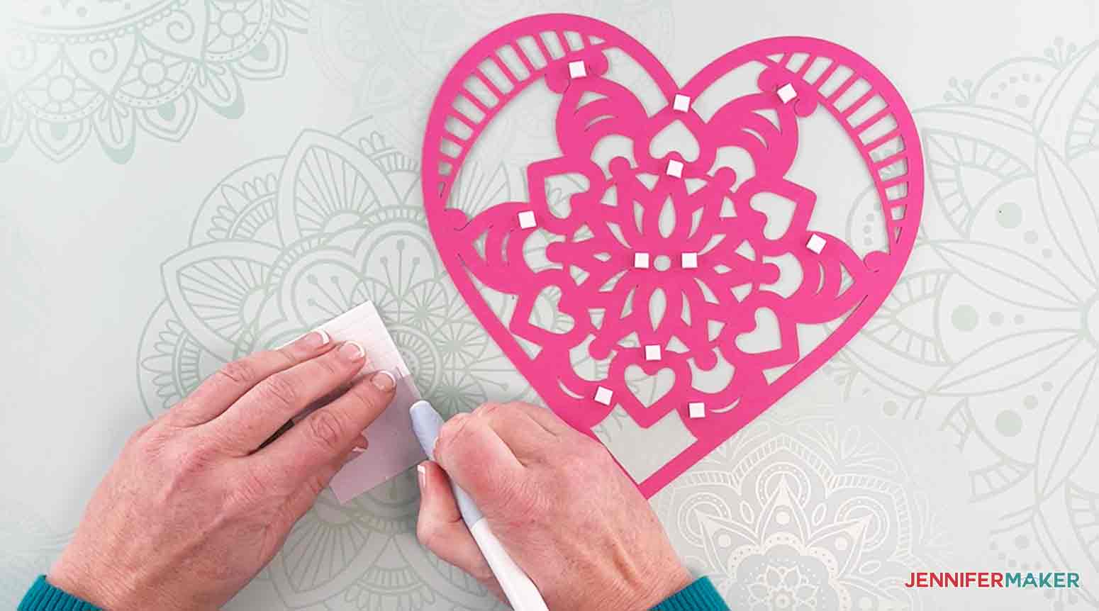 Download 3d Paper Heart Mandala How To Create Beautiful 3d Paper Art