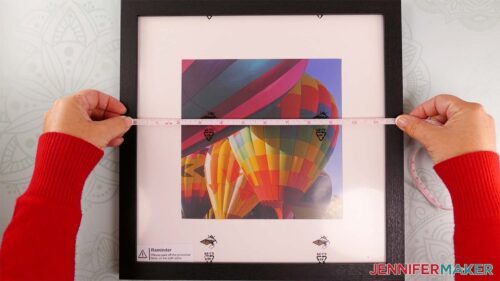How To Cut Vinyl On Cricut Measure Frame 500x281 