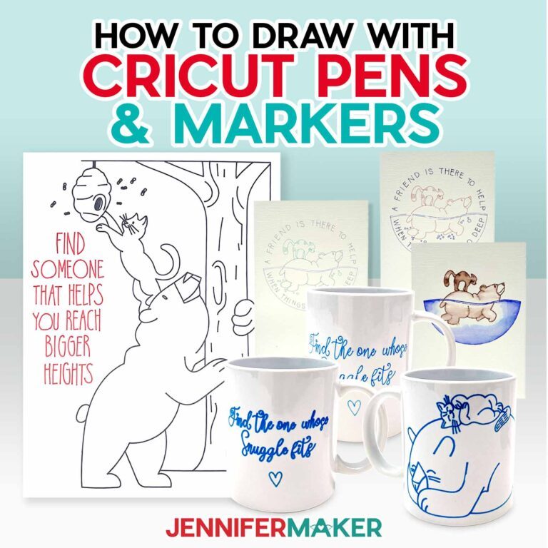 How To Draw With Cricut Pens And Markers