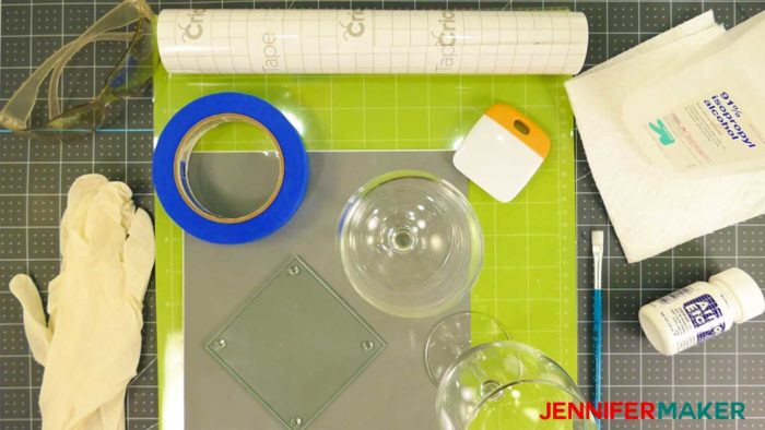 How to Etch Glass the Easy Way! - Jennifer Maker