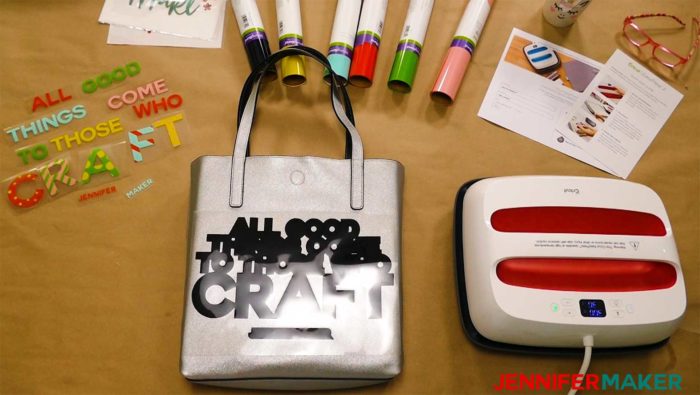 How to Make a DIY Tote Bag Using Cricut EasyPress 2 {Free Design