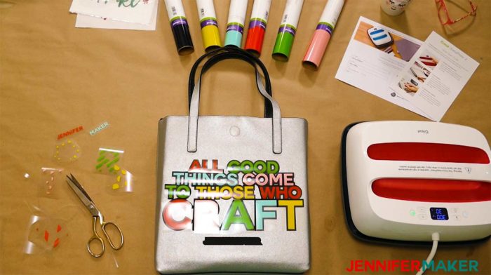 Cricut Tote Bag Ideas with Iron-On - Underground Crafter