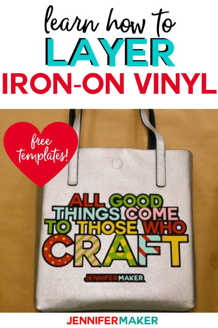 How to Decorate a Tote Bag with Iron on Vinyl - 100 Directions