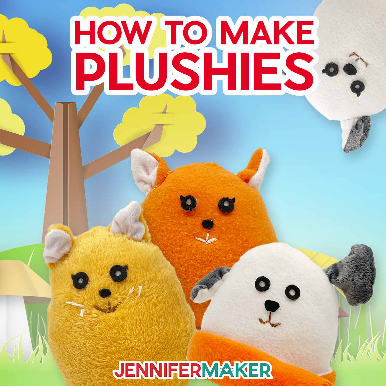 How to Make a Plushie: Quick and Easy with Cricut!