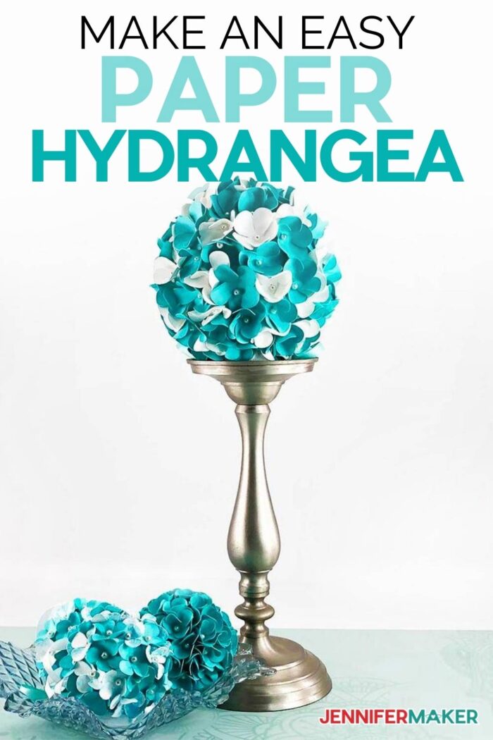 Diy How To Make A Paper Hydrangea Jennifer Maker