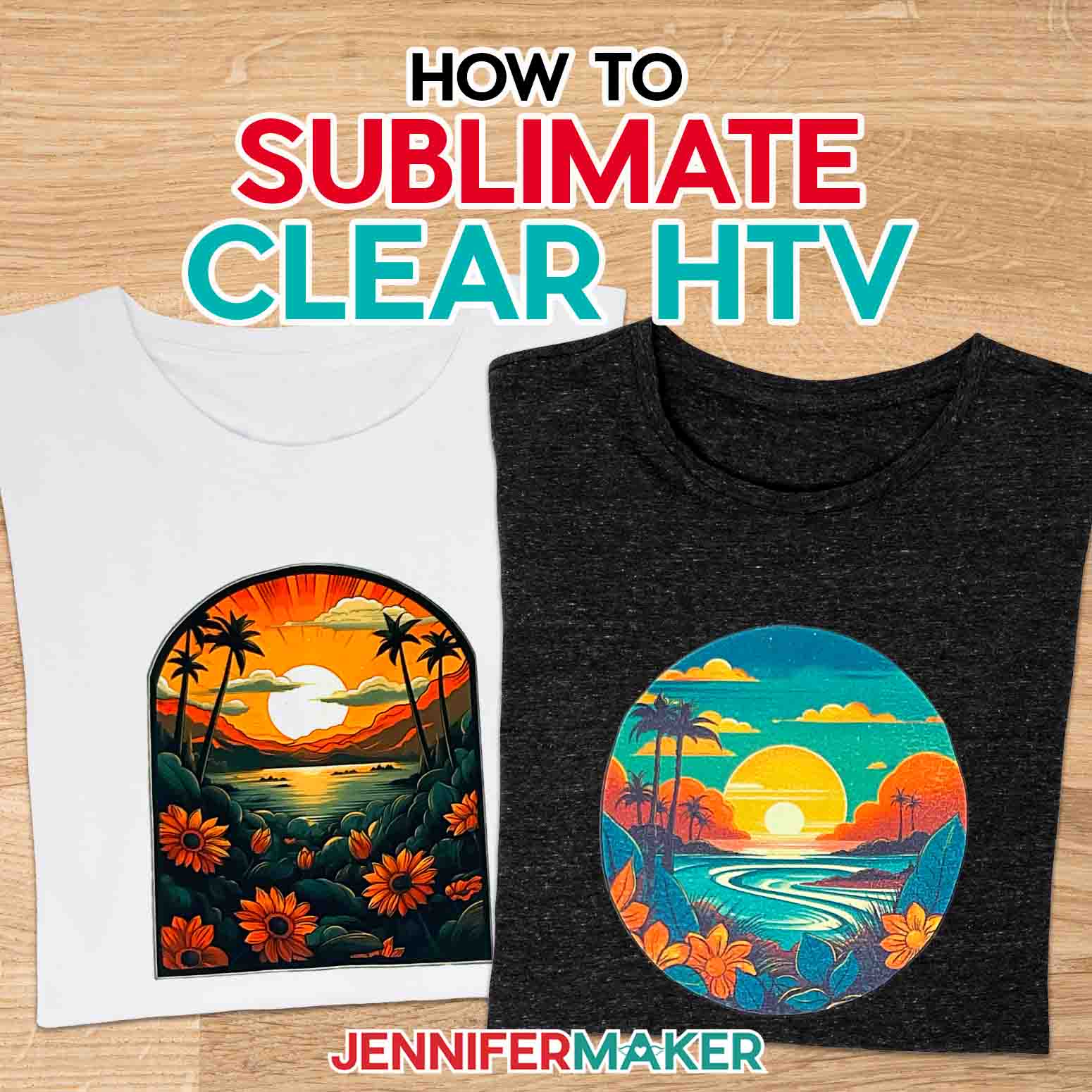 How To Use Sublimation On Vinyl - Tastefully Frugal