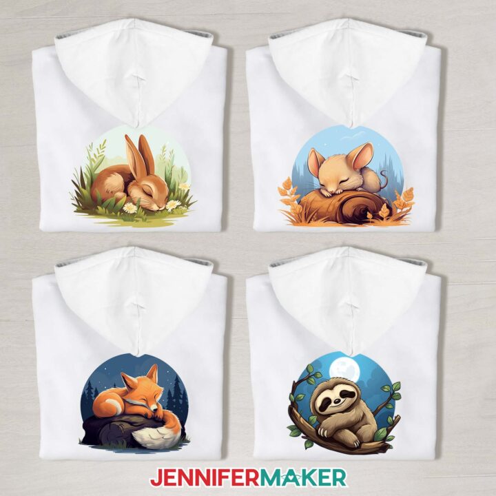 Learn how to sublimate hoodies with JenniferMaker's tutorial!