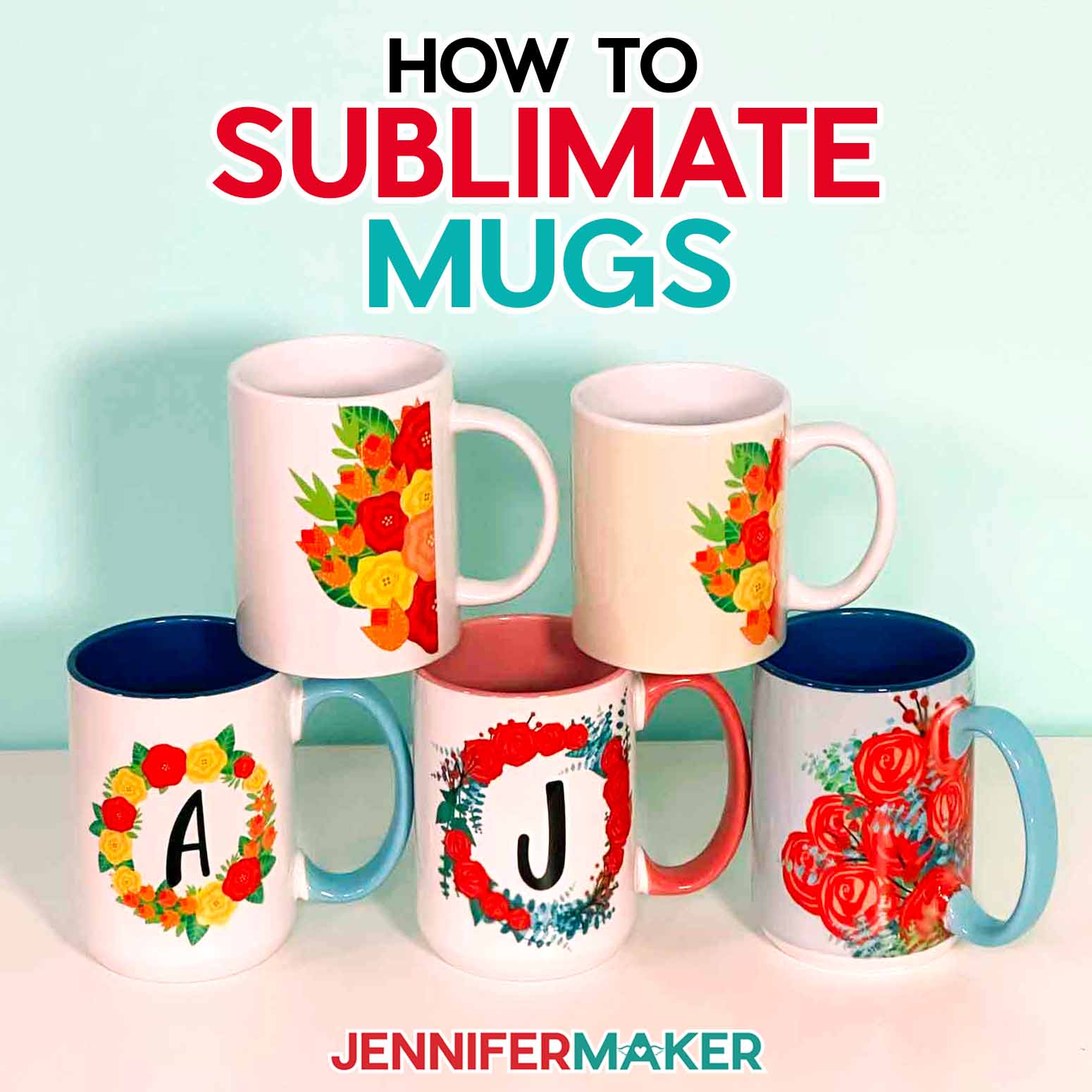 Cricut Mug Ideas: Free SVG Cut File Designs - Jennifer Maker