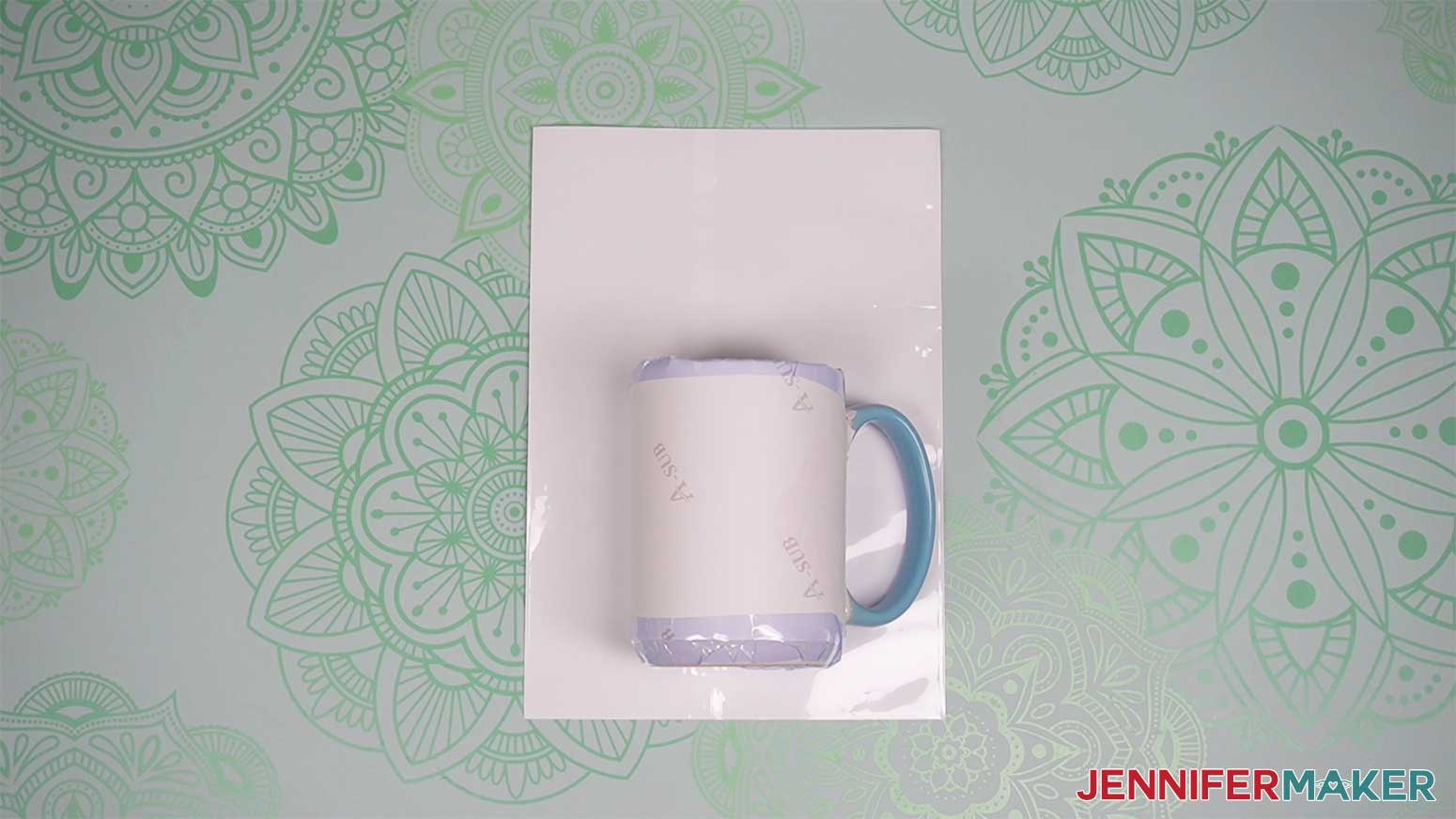 How To Use Sublimate Coffee Mugs With Shrink Wraps 