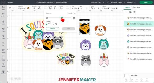 How to Use Printable Vinyl with Cricut, Step by Step! - Jennifer Maker