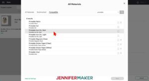 How to Use Printable Vinyl with Cricut, Step by Step! - Jennifer Maker