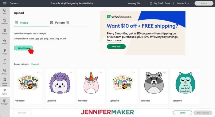 How to Use Printable Vinyl with Cricut, Step by Step! - Jennifer Maker