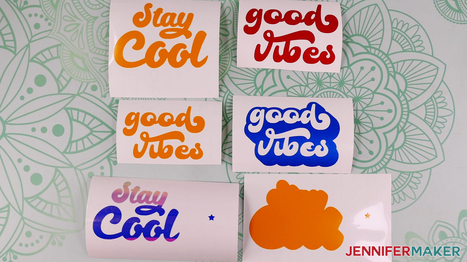 how to use transfer tape stay cool and good vibes fully weeded