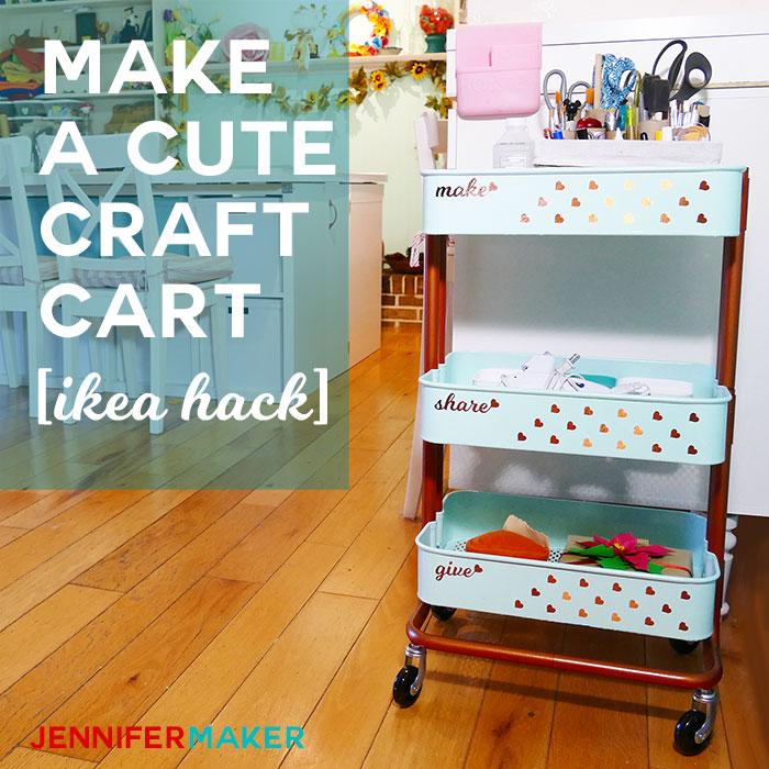 IKEA Raskog Cart: The Best Craft Organizer