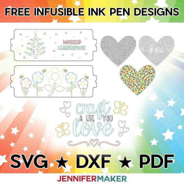 Infusible Ink Marker Ornaments - Semigloss Design