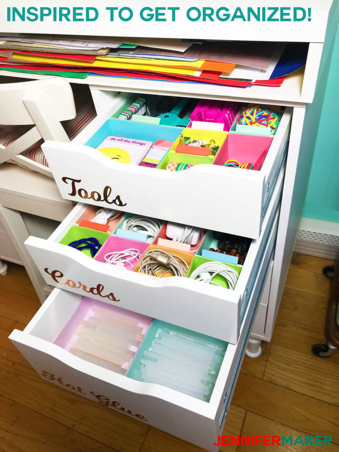 IHeart Organizing: UHeart Organizing: DIY Acrylic Drawer Dividers