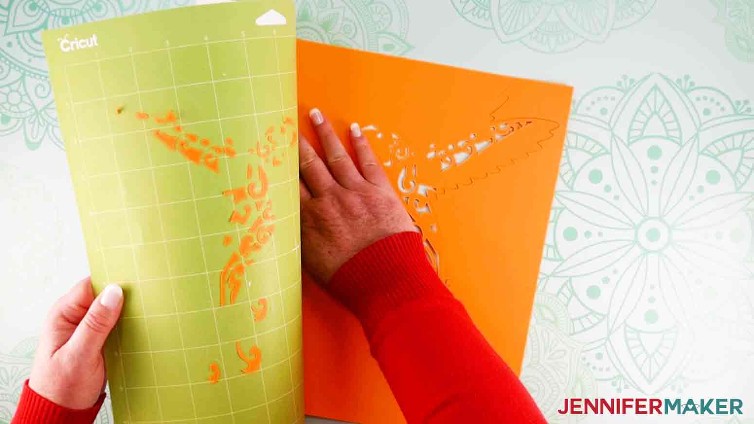 How to Cut Intricate Cuts on Cardstock with a Cricut - Angie