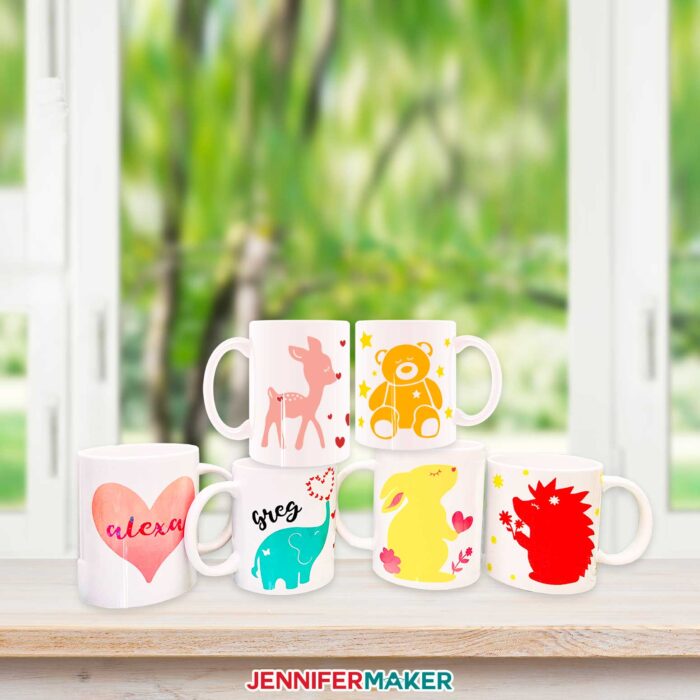 21 gorgeous Cricut mug ideas using vinyl and Infusible Ink!