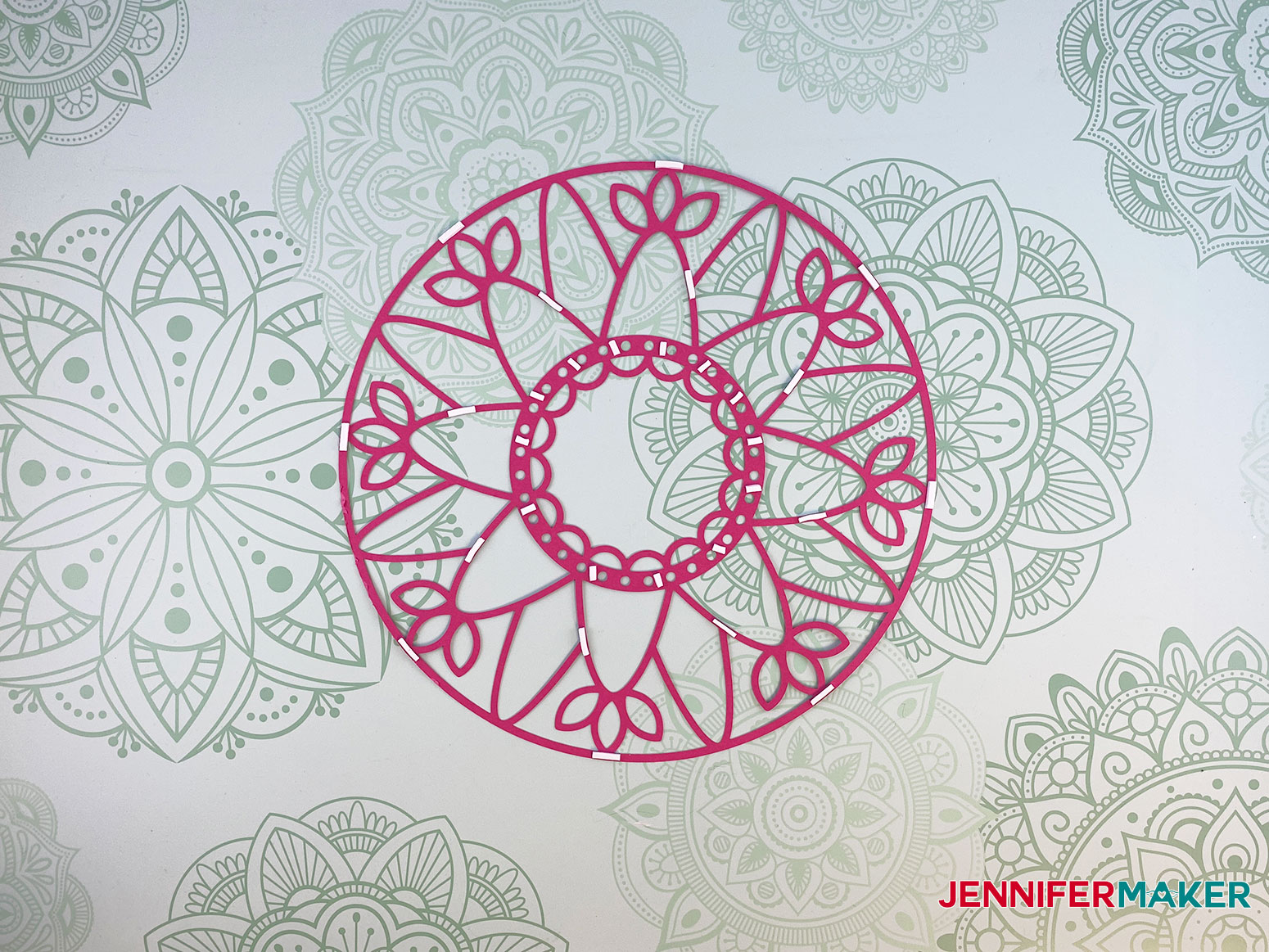 Free Free 93 Jennifer Maker Layered Heart Mandala SVG PNG EPS DXF File