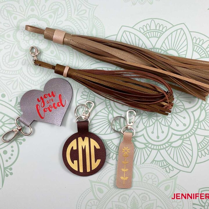 Download Easy Keychains And Tassels From Faux Leather Jennifer Maker