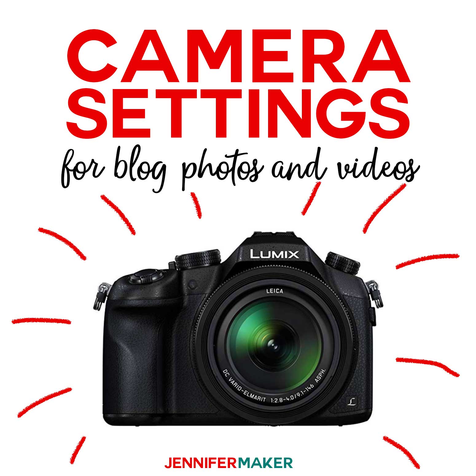 Camera Settings for Blog Photos and Videos