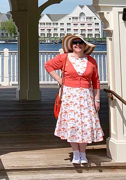 Disney Main Street USA Dress at Disney's BoardWalk Resort