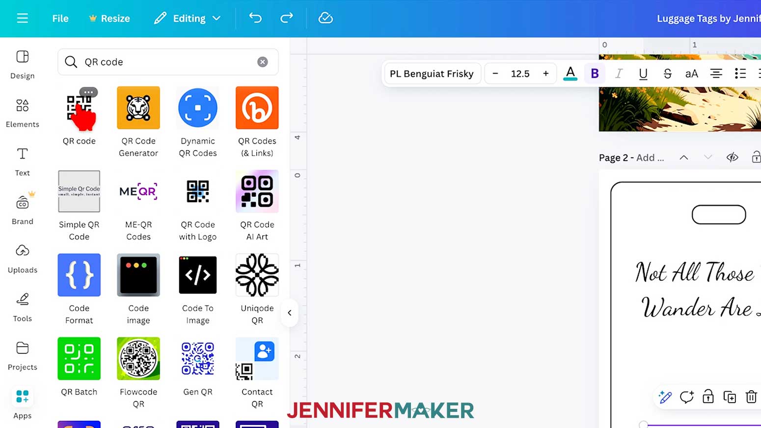 The hand cursor hovers over apps in the side bar menu.