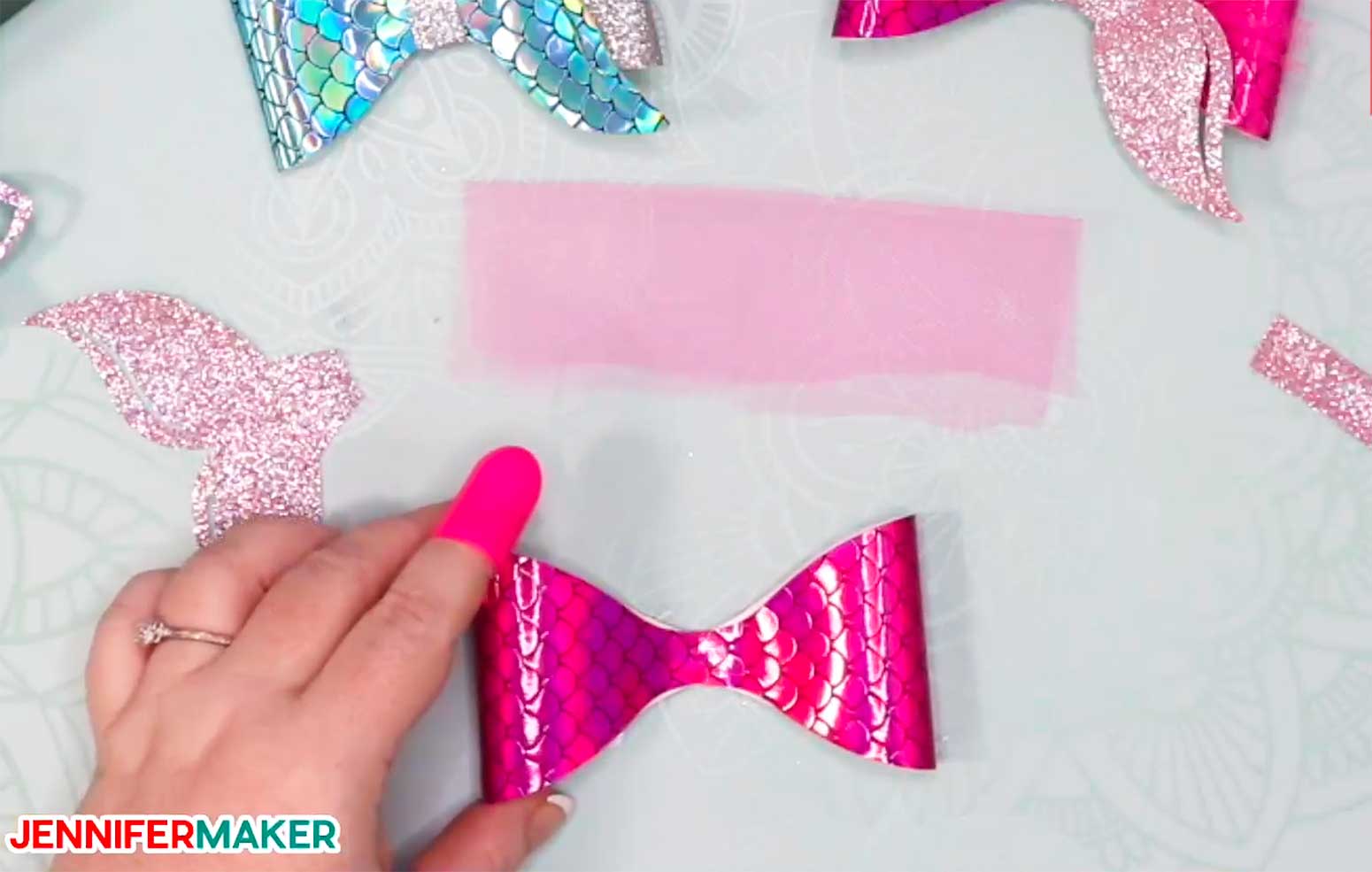 Download Make Hair Bows With Mermaid Tails Butterfly Wings And Hearts Jennifer Maker