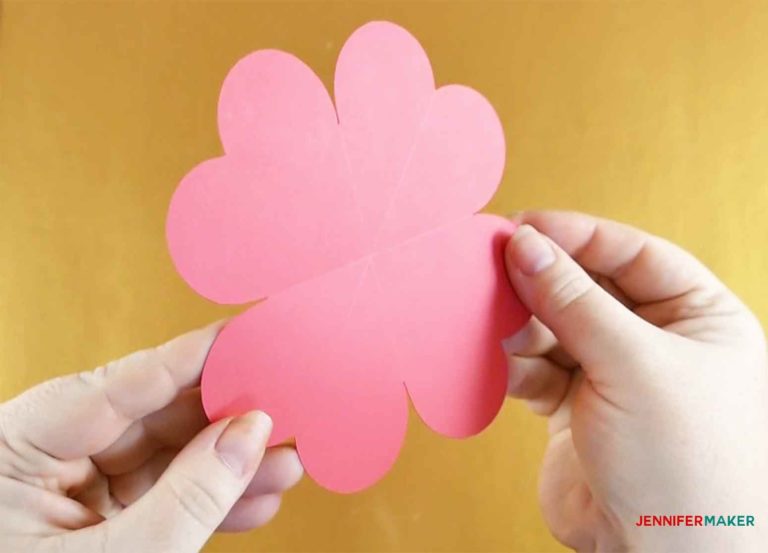 Make A Pop-up Heart Rainbow Card - Jennifer Maker